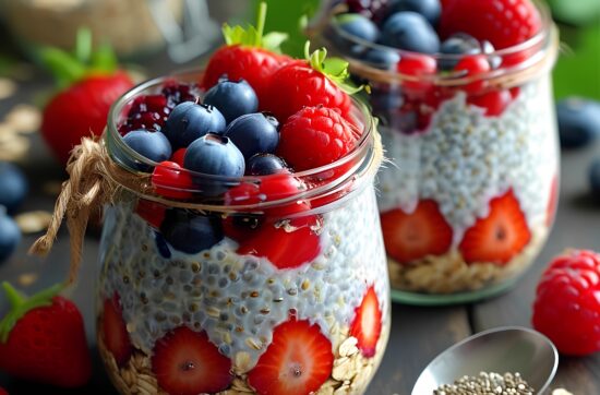 Chia Seed Overnight Oats